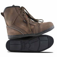 Motorcycle boots brown