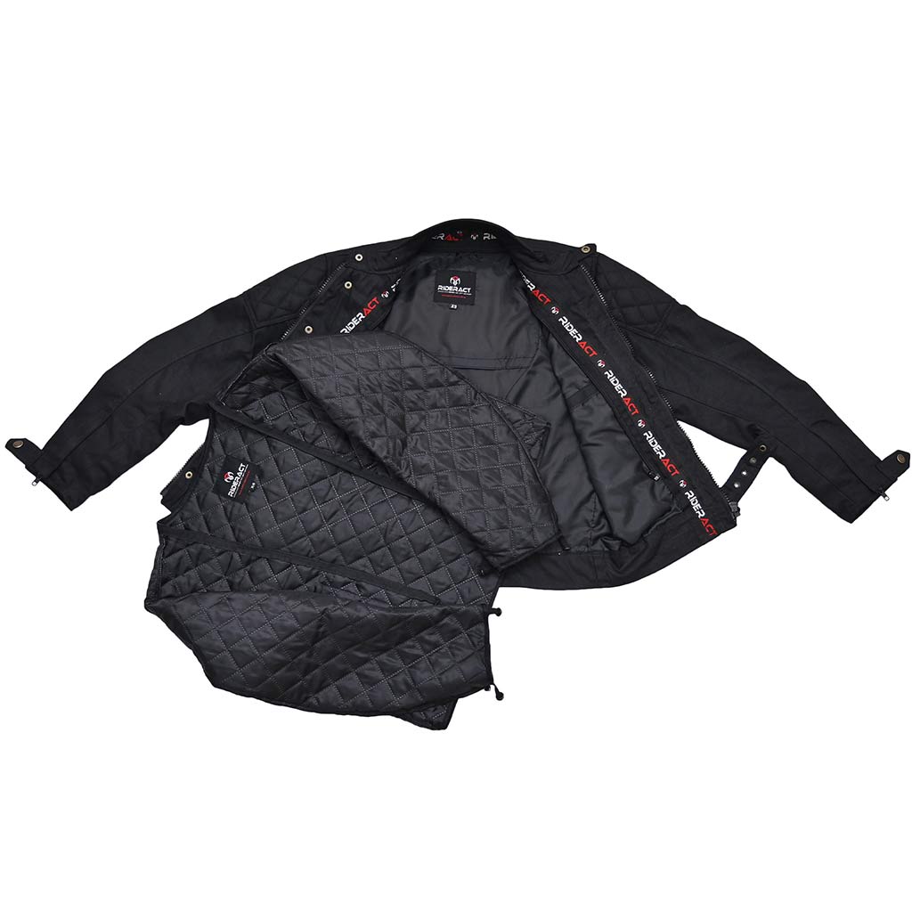 Armored Cotton Waxed Jacket Stellar