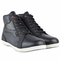 Mens Motorcycle Boots Black Integral