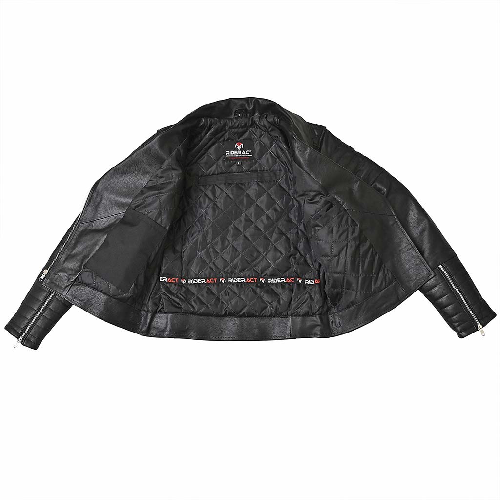 Leather biker Jacket Women