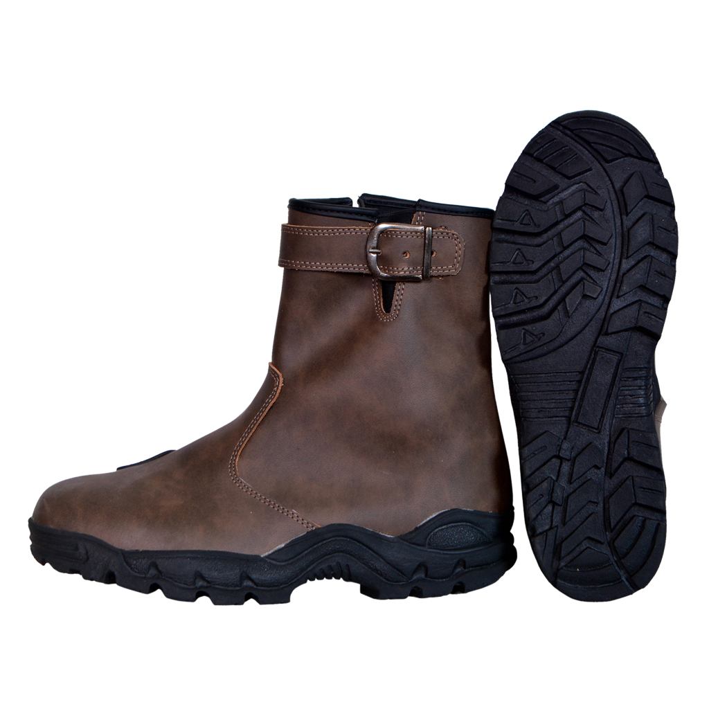 Motorcycle Boots Brown