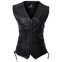 Women motorcycle vest Anna