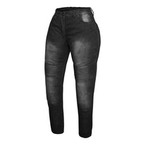 RIDERACT Women Jeans Black Motorcycle Pant