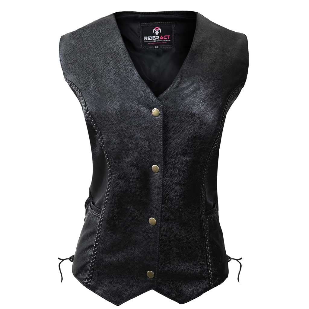 Women motorcycle vest Patsy