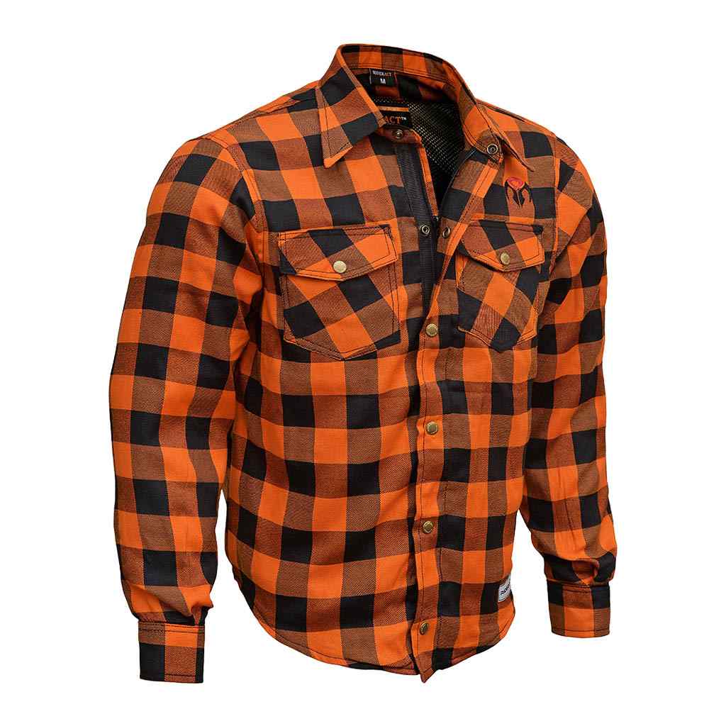 Reinforced Motorcycle Shirt Flannel