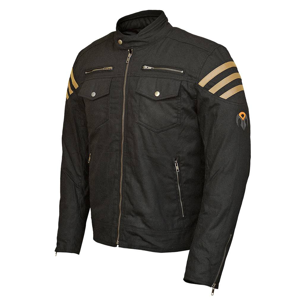 motorcycle jacket cotton waxed