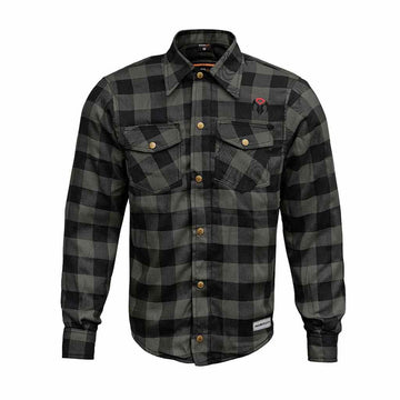 RIDERACT Kevlar Shirt Grey Black