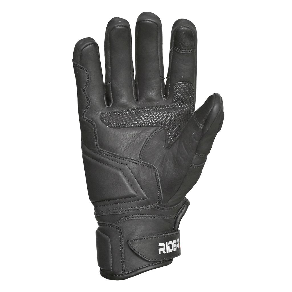 RIDERACT leather moto gloves