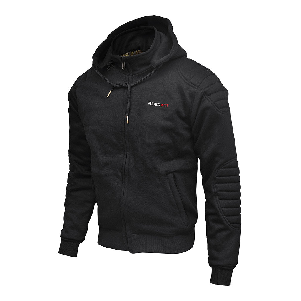 RIDERACT Kevlar hoodie Black