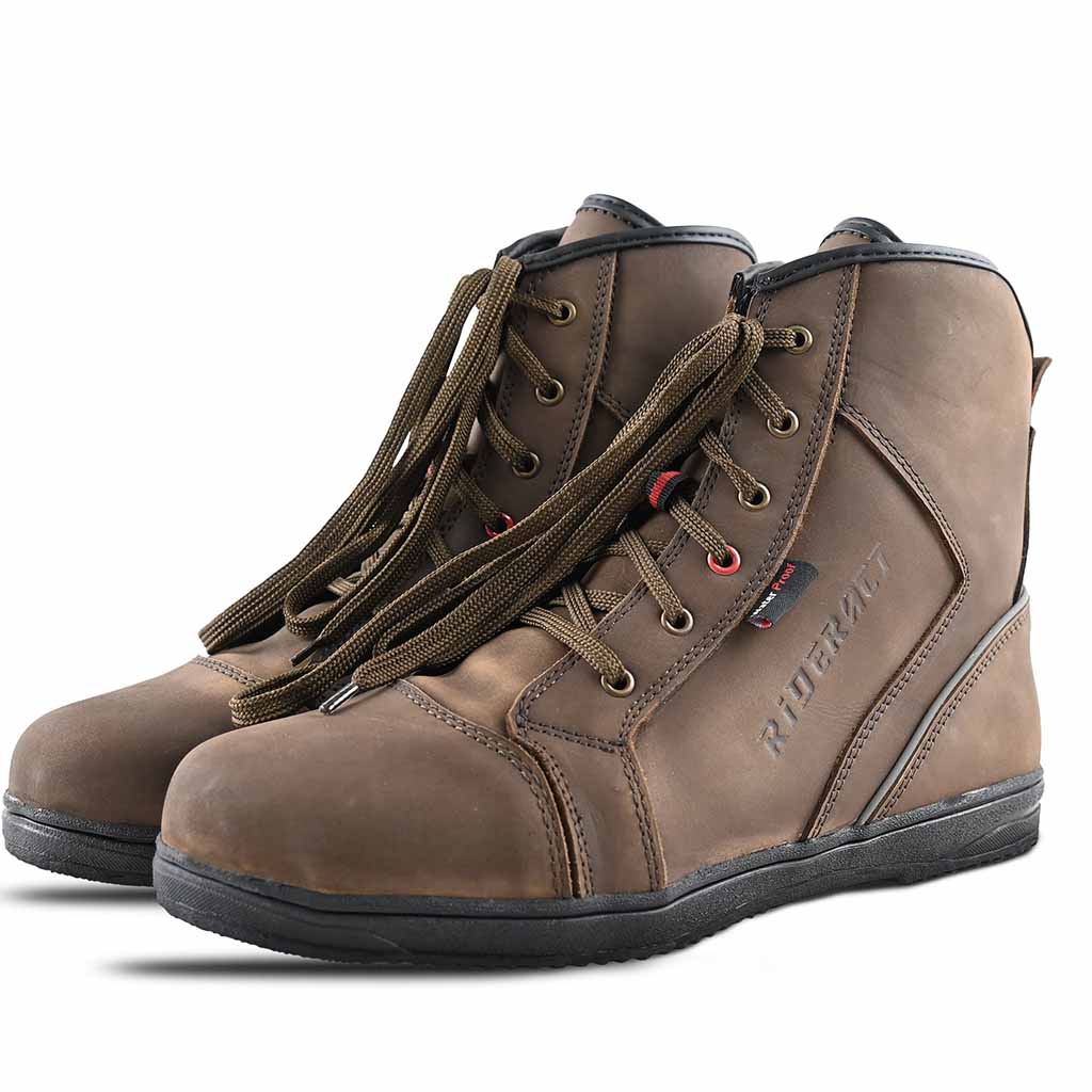 Motorcycle Boots Brown
