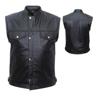 Men Motorcycle Biker Rider Vest