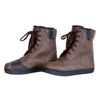 RIDERACT motorcycle sneakers brown