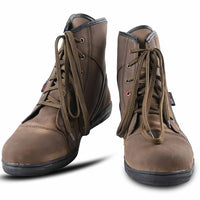 biker shoes brown