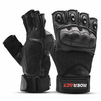 carbon knuckle gloves