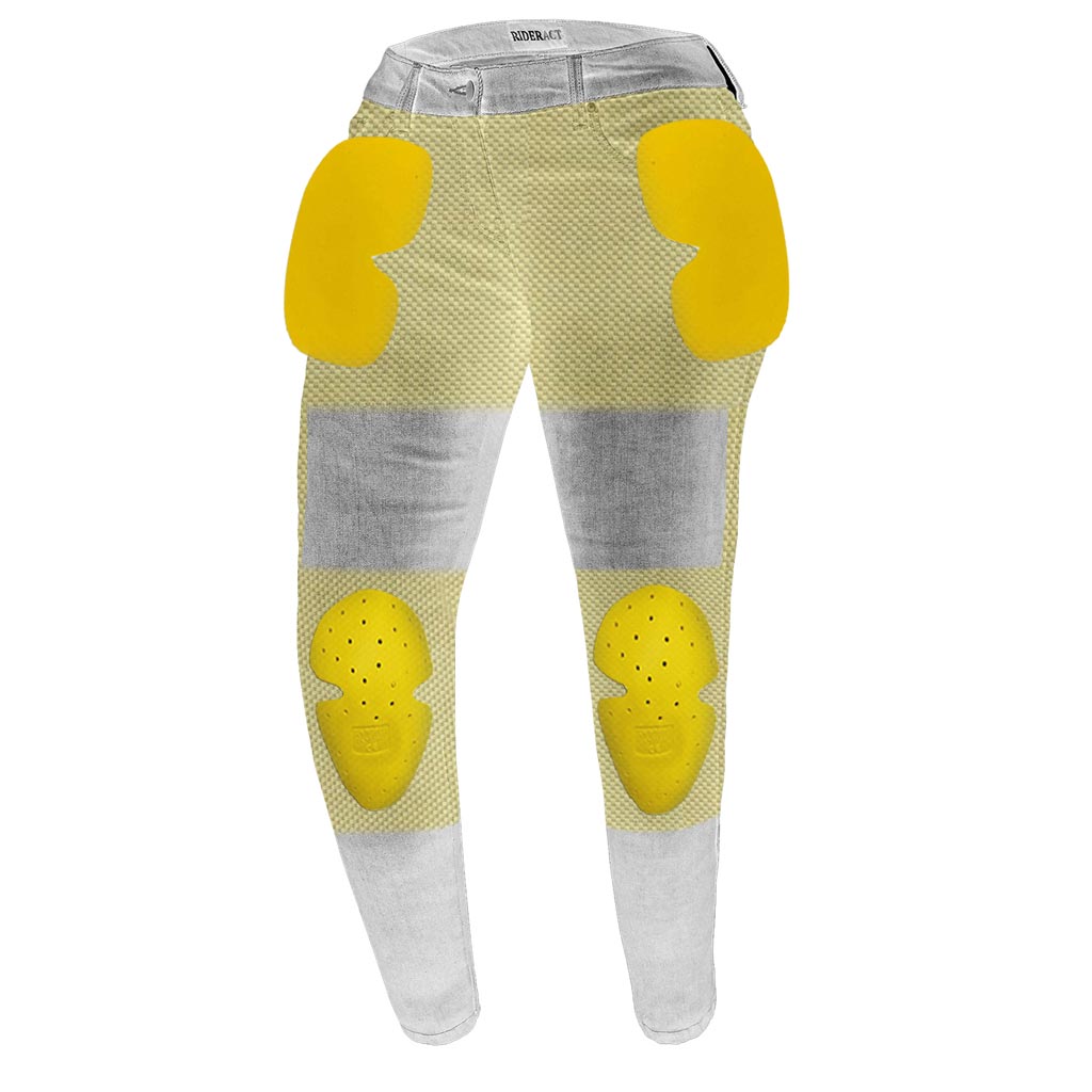 motorcycle jeans Reinforced with Aramid Fiber