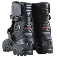 motorcycle boots black