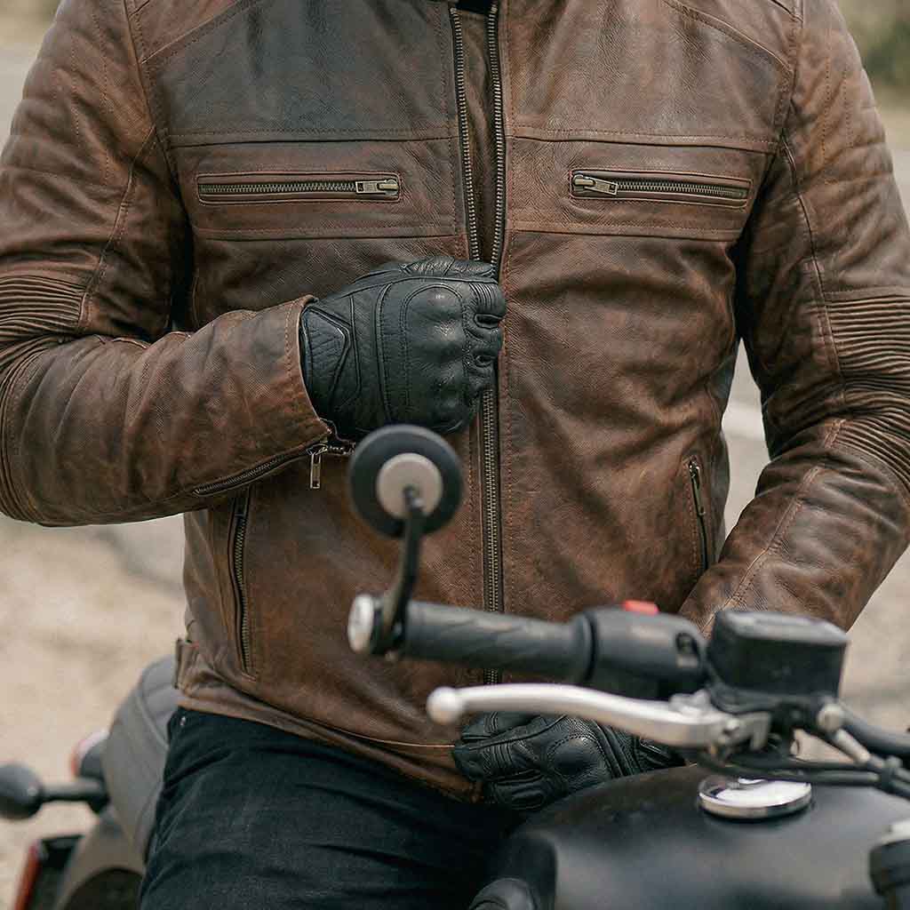 Men’s motorbike jacket