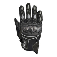 Leather motorcycle gloves