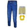 RIDERACT® Men's Motorcycle Jeans Reinforced Blue