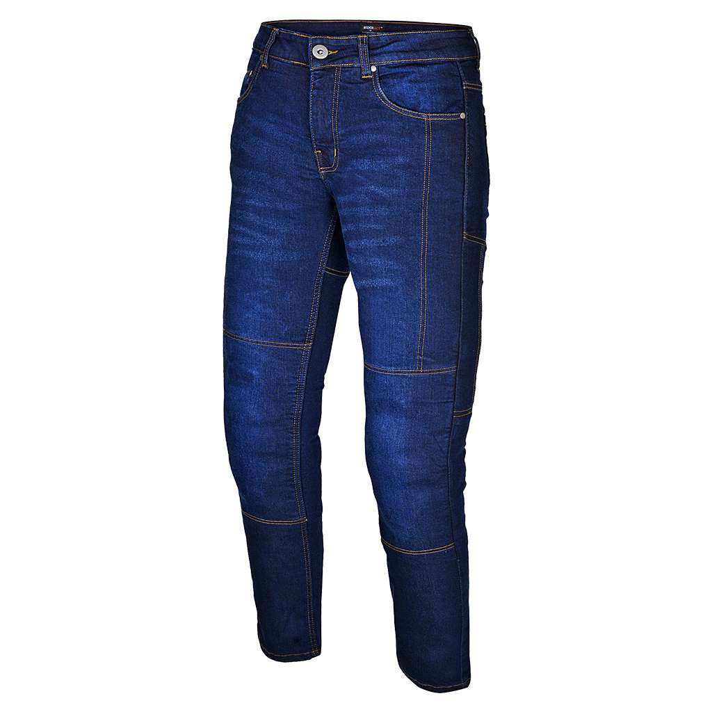 motorcycle pantsmotorbike riders black jeans kevlar lined front view