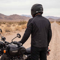 Motorbike Textile Jacket Black