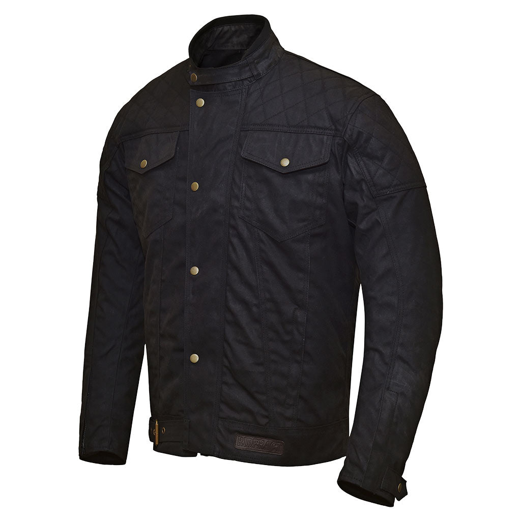 RIDERACT Moto cotton jacket waterproof