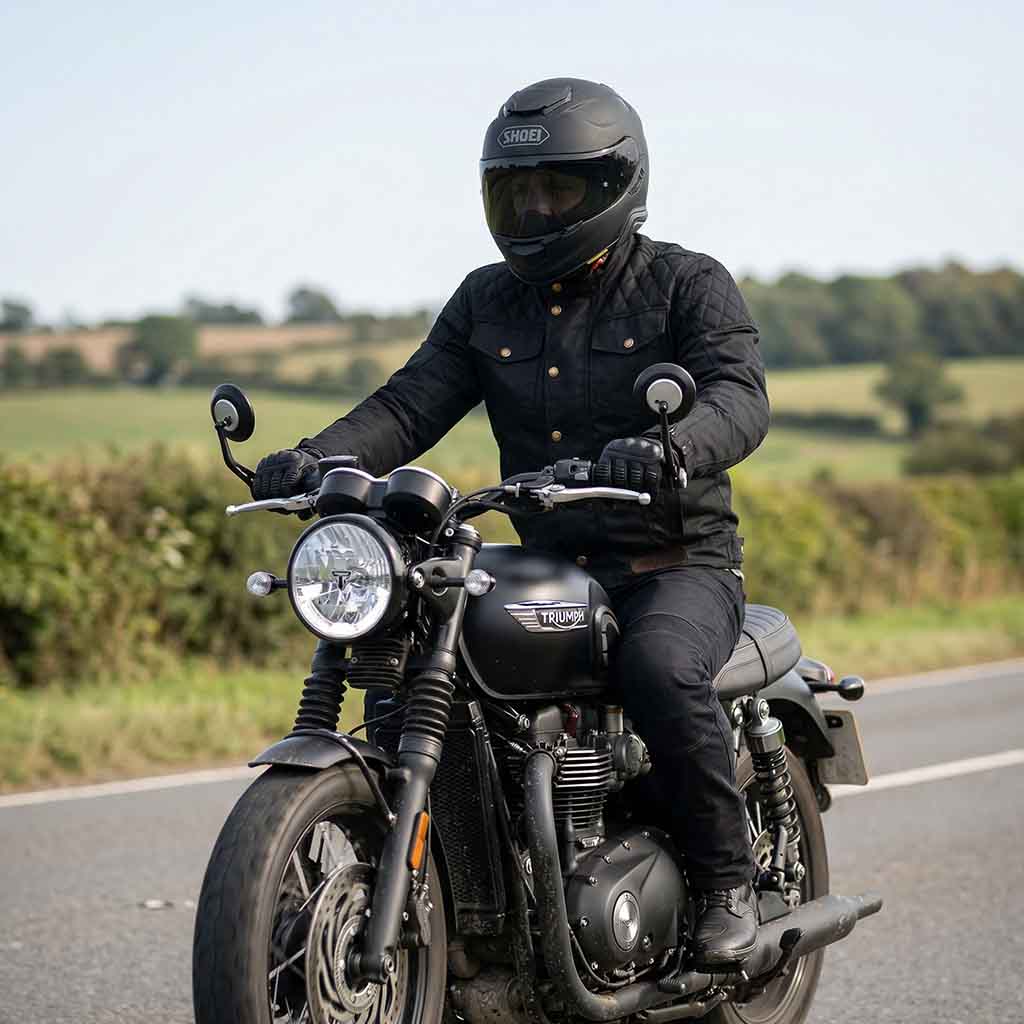 Armored Cotton Waxed Jacket Stellar