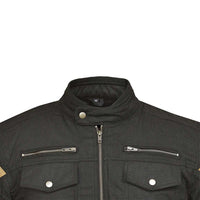 Cotton Waxed Jacket Foam padded collar