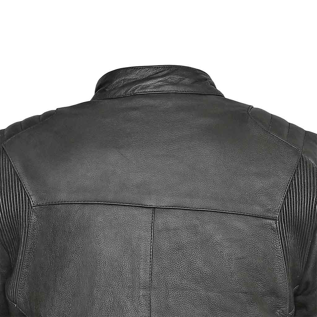 Motorbike Jacket Combat Back Side