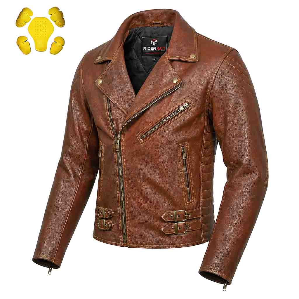motorbike jacket brando style