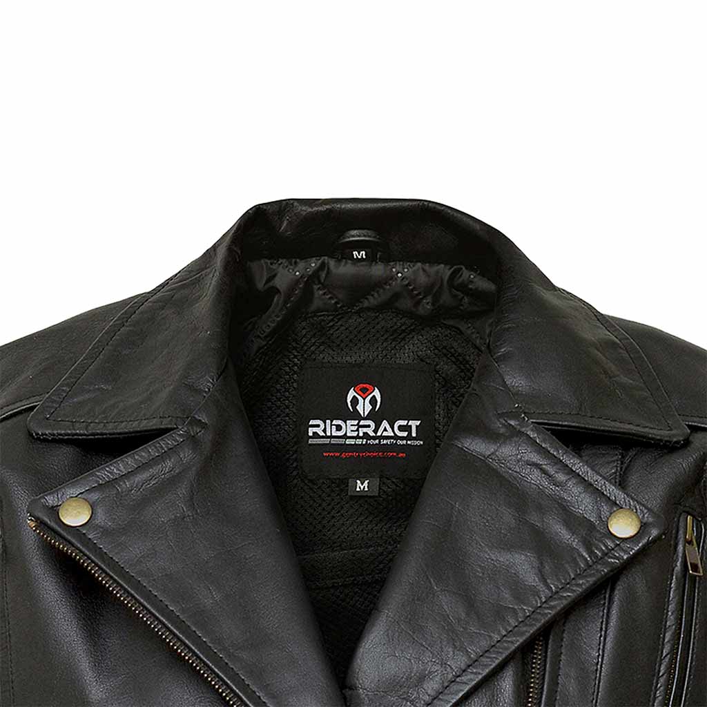 Women Leather Motorcycle Jacket