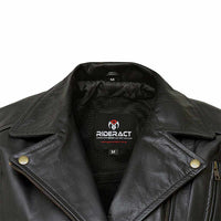 Women Leather Motorcycle Jacket
