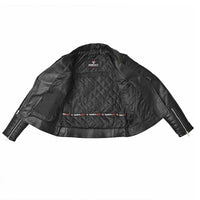 RIDERACT Leather biker Jacket Women