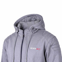 Reinforced Riding Hoodie Grey