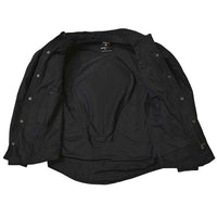 Men's Flannel Shirt Black