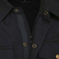 Zipper and Button Closure Kevlar Shirt