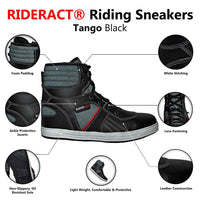Infographics RIDERACT® black Sneakers for men