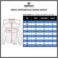 denim jacket size chart