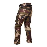Motorcycle Pants Camouflage Green Side View