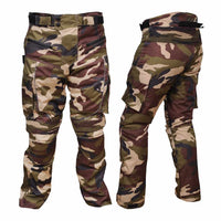 Motorcycle Textile Cordura Waterproof Camouflage Green Pant