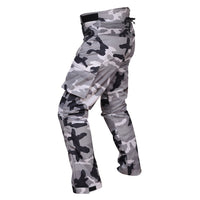 Motorcycle Safety Men Cordura Pant Green Side View