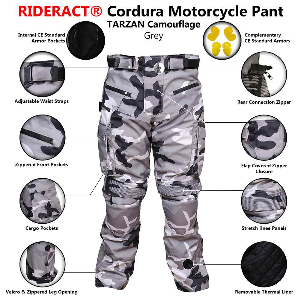 Infographics Cordura Motorcycle Pant
