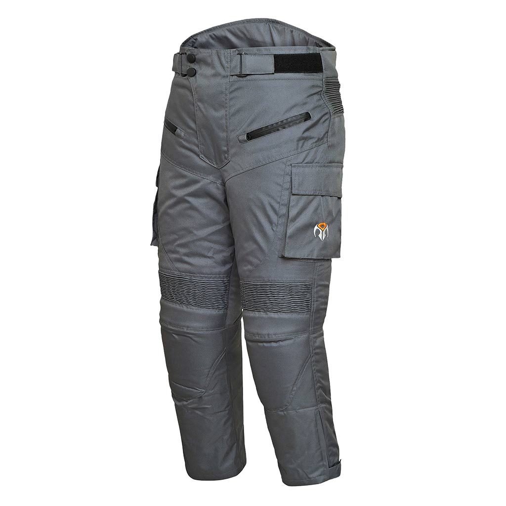 RIDERACT Motorcycle Pant Waterproof Iron Grey