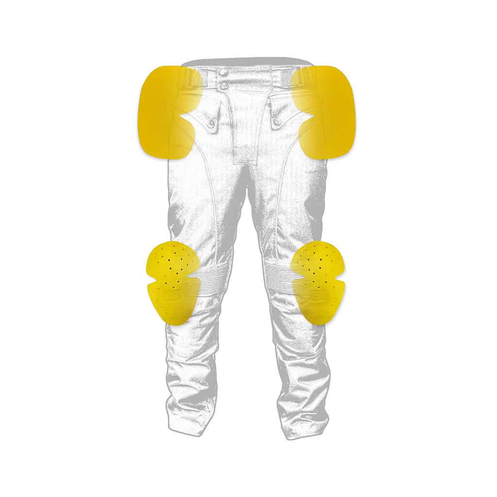 CE standard armors for hips and knees protection