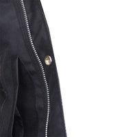 Motorcycle Black Waistcoat Internal Mobile pocket