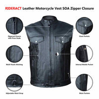 Real Son of Anarchy's Leather Vest Infographics
