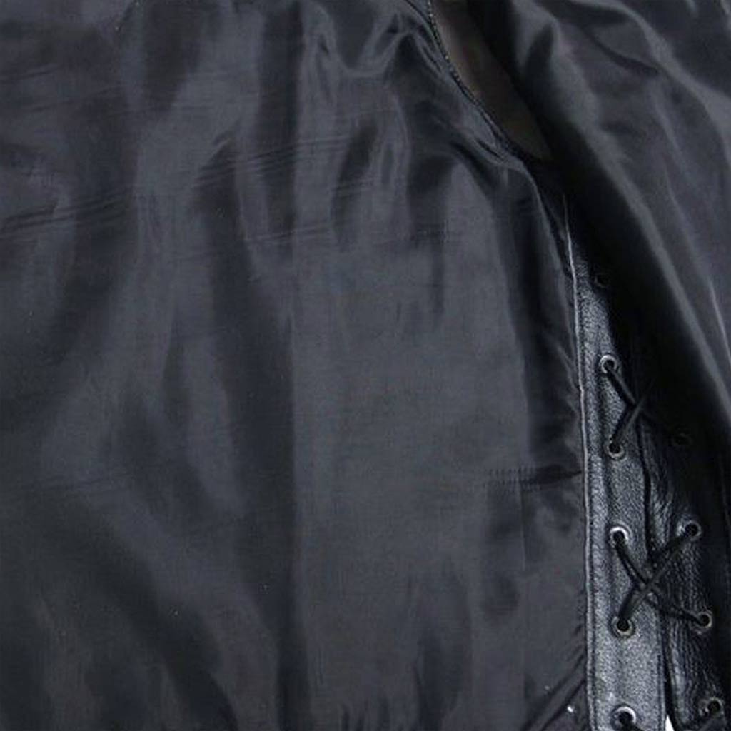 Real Leather Jacket Polyester Lining
