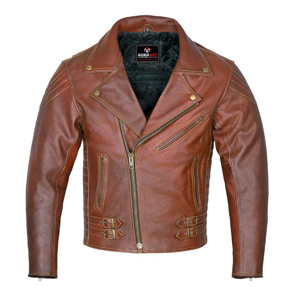 leather motorcycle jacket