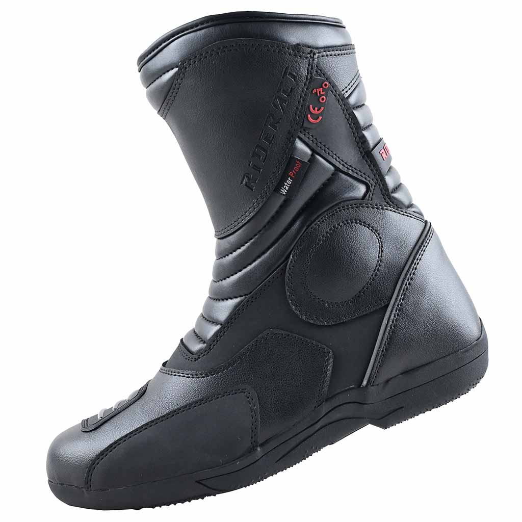 Waterproof Motorcycle Boots black