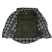 Motorbike Armored Flannel Kevlar Shirt